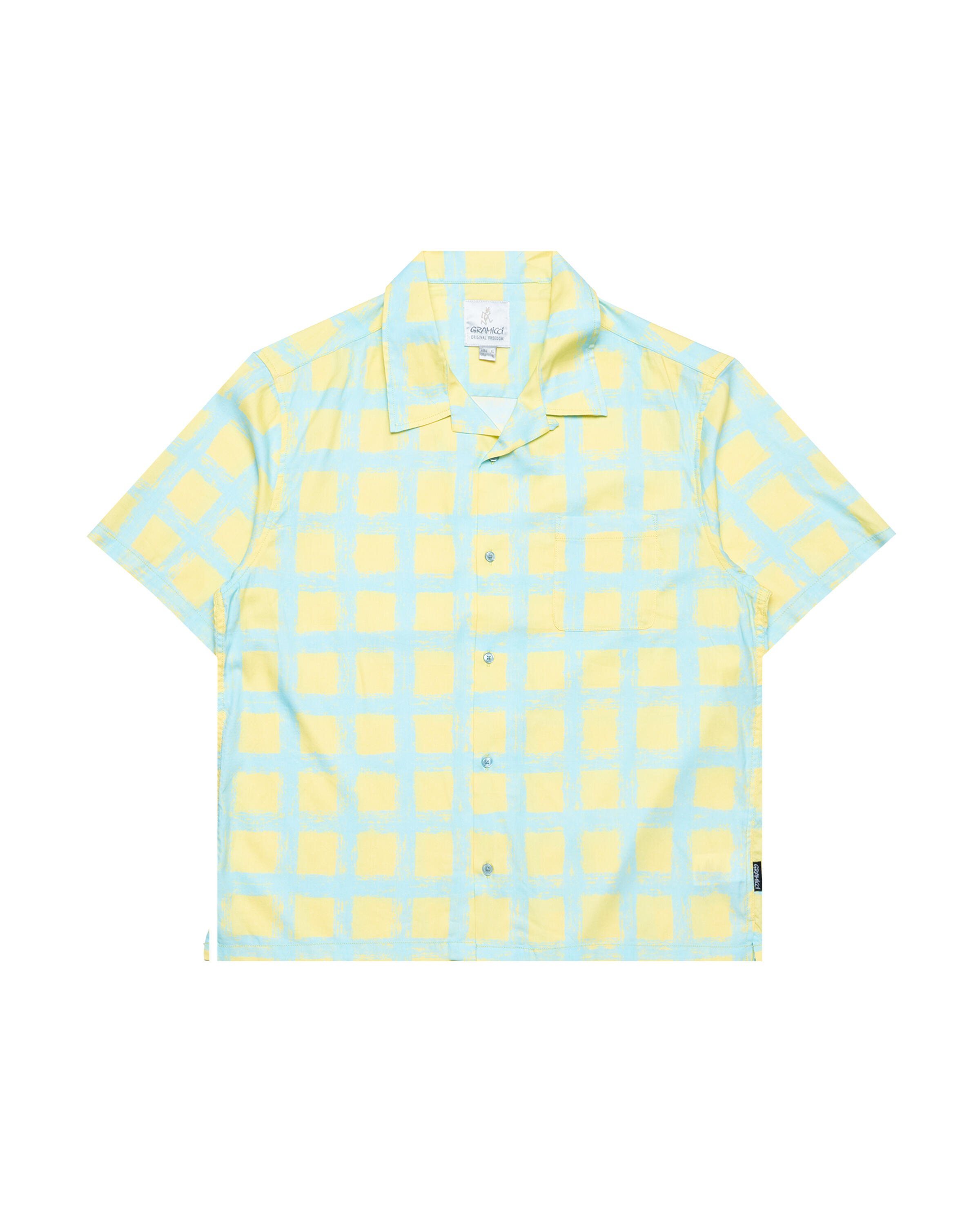 J043 - Gramicci CHECKERED RAYON SHIRT | Happy Sunset Hooded